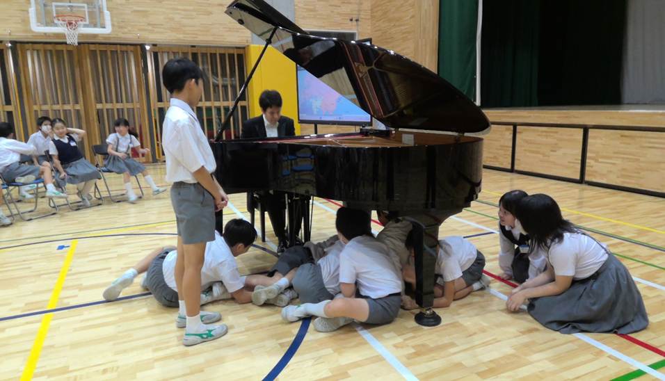 屋内, 人, 座る, 再生 が含まれている画像

AI 生成コンテンツは誤りを含む可能性があります。